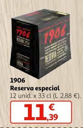 Alcampo Cerveza 1906 oferta