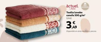 Alcampo Toallas actuel oferta