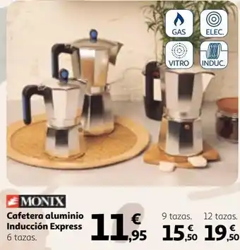 Alcampo Cafeteras monix oferta
