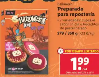 Lidl Preparado Para Reposteria oferta