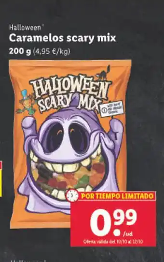 Lidl Caramelos Scary Mix oferta