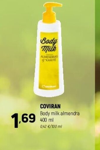 Coviran Coviran Body Milk Almendra 400 ml oferta