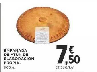 Supercor Empanada de atún de elaboración propia oferta