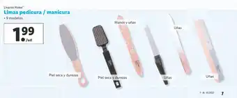 Lidl Limas Pedicura / Manicura oferta