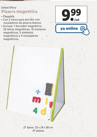 Lidl Pizarra magnética oferta