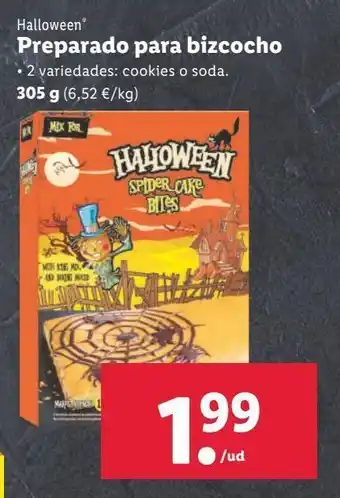 Lidl Preparado para bizcocho oferta