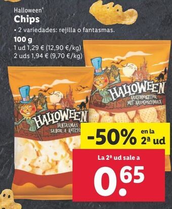 Lidl Chips oferta
