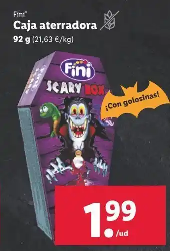 Lidl Golosinas fini oferta