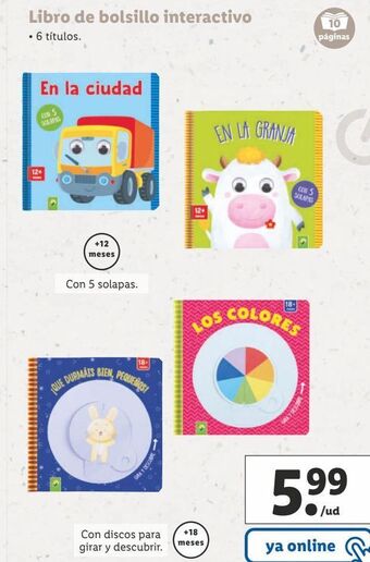 Lidl Libros oferta