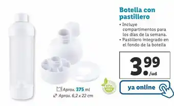 Lidl Botella de agua oferta