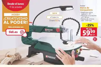 Lidl Sierra De Marqueteria oferta