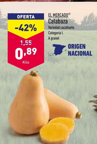 ALDI Calabaza oferta