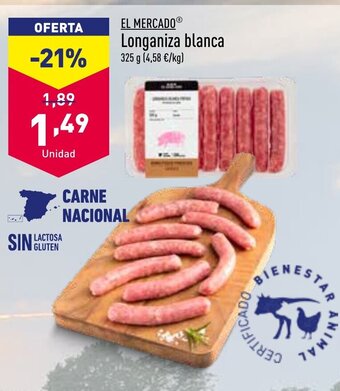 ALDI Longaniza Blanca oferta