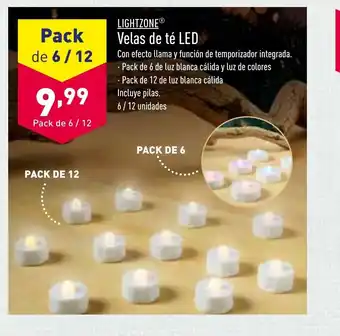 ALDI Velas De Té Led oferta