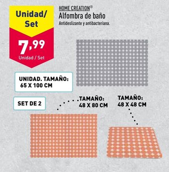 ALDI Alfombra De Bano oferta