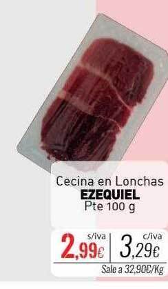 Cuevas Cash Cecina en lonchas ezequiel pte oferta