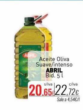 Cuevas Cash Aceite oliva suave-intenso abril oferta