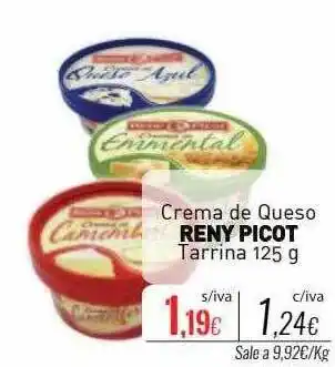 Cuevas Cash Crema de queso reny picot tarrina oferta