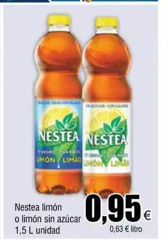FROIZ Nestea limón o limón sin azúcar oferta