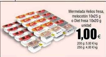 FROIZ Mermelada helios fresa melocotón o diet fresa oferta