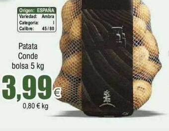 FROIZ Patata conde bolsa oferta
