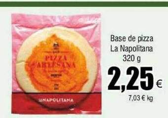 FROIZ Base de pizza la napolitana oferta