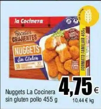 FROIZ Nuggets la cocinera sin gluten pollo oferta