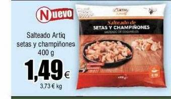 FROIZ Salteado artiq setas y champiñones oferta
