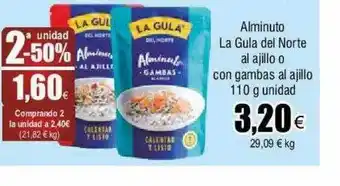 FROIZ Aliminuto la gula del norte al ajillo o con gambas al ajillo oferta