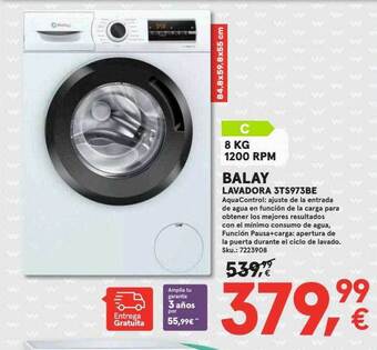 Worten Balay lavadora 3ts973be oferta