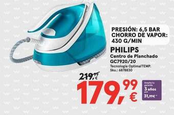 Worten Philips centro de planchado gc7920 20 oferta
