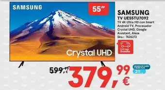 Worten Samsung tv ue55tu7092 oferta