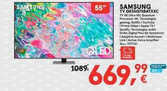 Worten Samsung tv qe55q75batxxc oferta