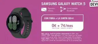 Yoigo Samsung galaxy watch 5 oferta