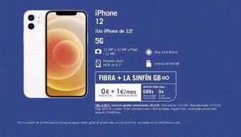 Yoigo Iphone 12 oferta