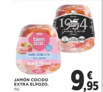 Supercor Jamón cocido extra elpozo oferta