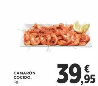 Supercor Camarón cocido oferta