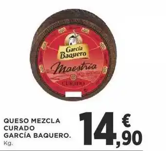 Supercor Queso mezcla curado garcía baquero oferta