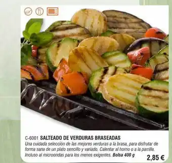 Abordo Salteado de verduras braseadas oferta
