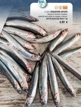 Abordo Boquerrón entero oferta