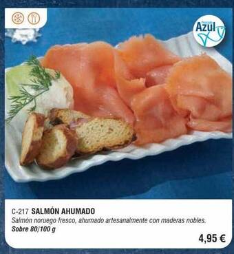 Abordo Salmón ahumado oferta