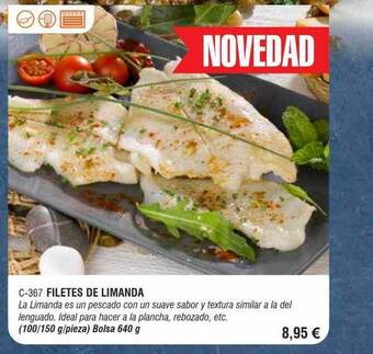 Abordo Filetes de limanda oferta