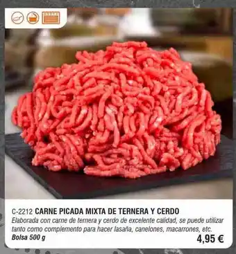 Abordo Carne picada mixta de ternera y cerdo oferta