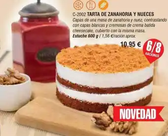 Abordo Tarta de zanahoria y nueces oferta