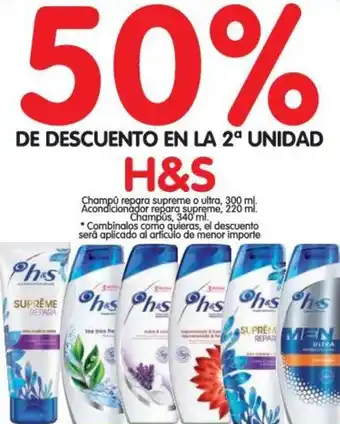 Alimerka H&S Champú 300ml oferta