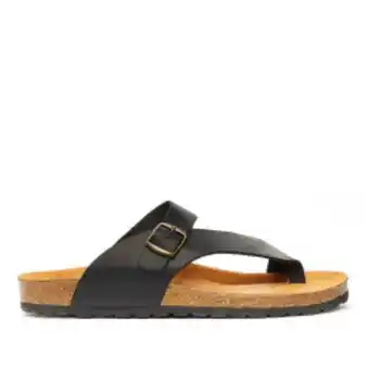 Querol Sandalias lobo gaeta de dedo negras oferta