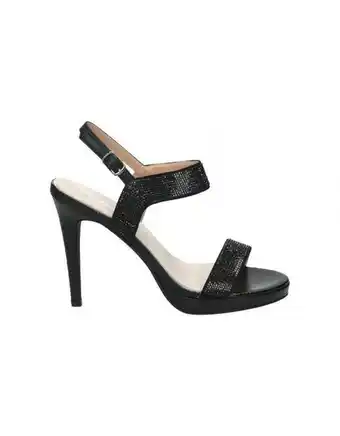 Megacalzado Maria mare negro 67541 sandalias para moda joven oferta