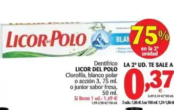 Alimerka Licor Del Polo Dentífrico 3.75ml oferta