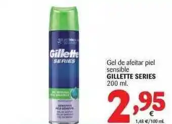 Alimerka Gillette Series Gel De Afeitar Piel Sensible 200ml oferta