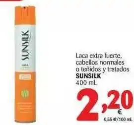 Alimerka Sunsilk Laca Extra Fuerte Cabellos Normales O Teñidos Y Tratados 400ml oferta